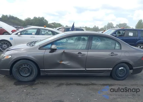 2010 Honda Civic Lx из США, поврежденный, VIN 2HGFA1F57AH586923